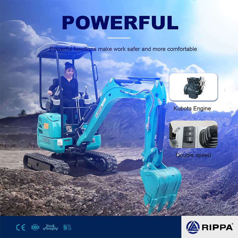 The role of micro excavators in urban greening projects