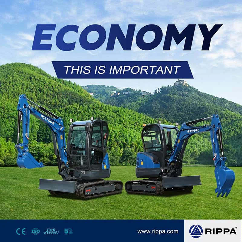 Rippa’s Advanced Technology in Mini Excavator Design and Performance