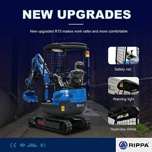 Why Choose Rippa Mini Excavators for Construction and Landscaping Projects